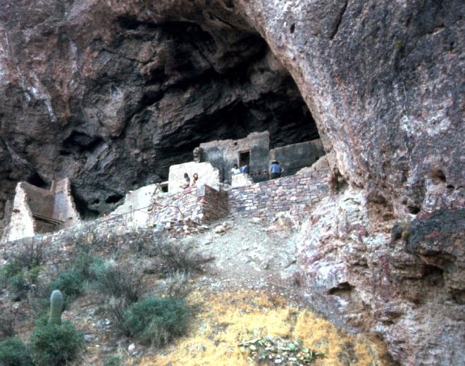 Indian ruins Tonto National Monument Arizona