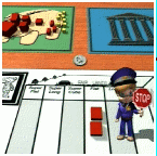 Cartoon explaining rules for Fair Trades Up readiness game addition